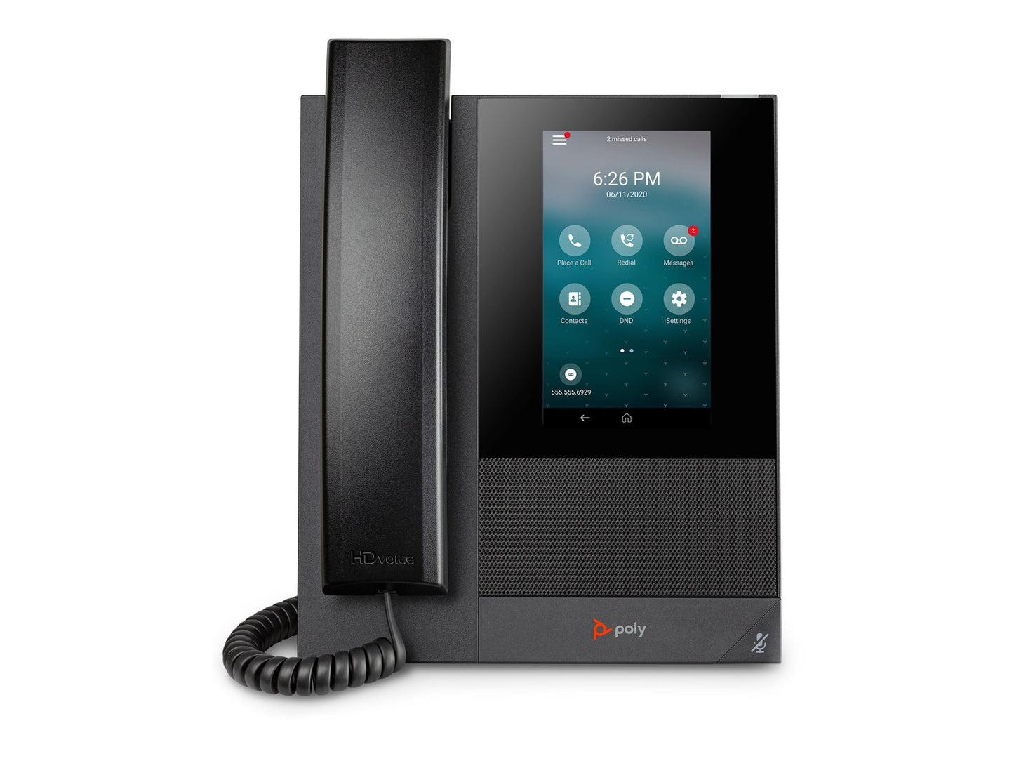 POLY HP Poly CCX 400 Business Media Phone with Open SIP and PoE-enabled No localization