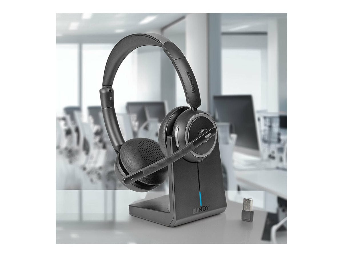 LINDY L118 Casque sans fil à réduction de bruit