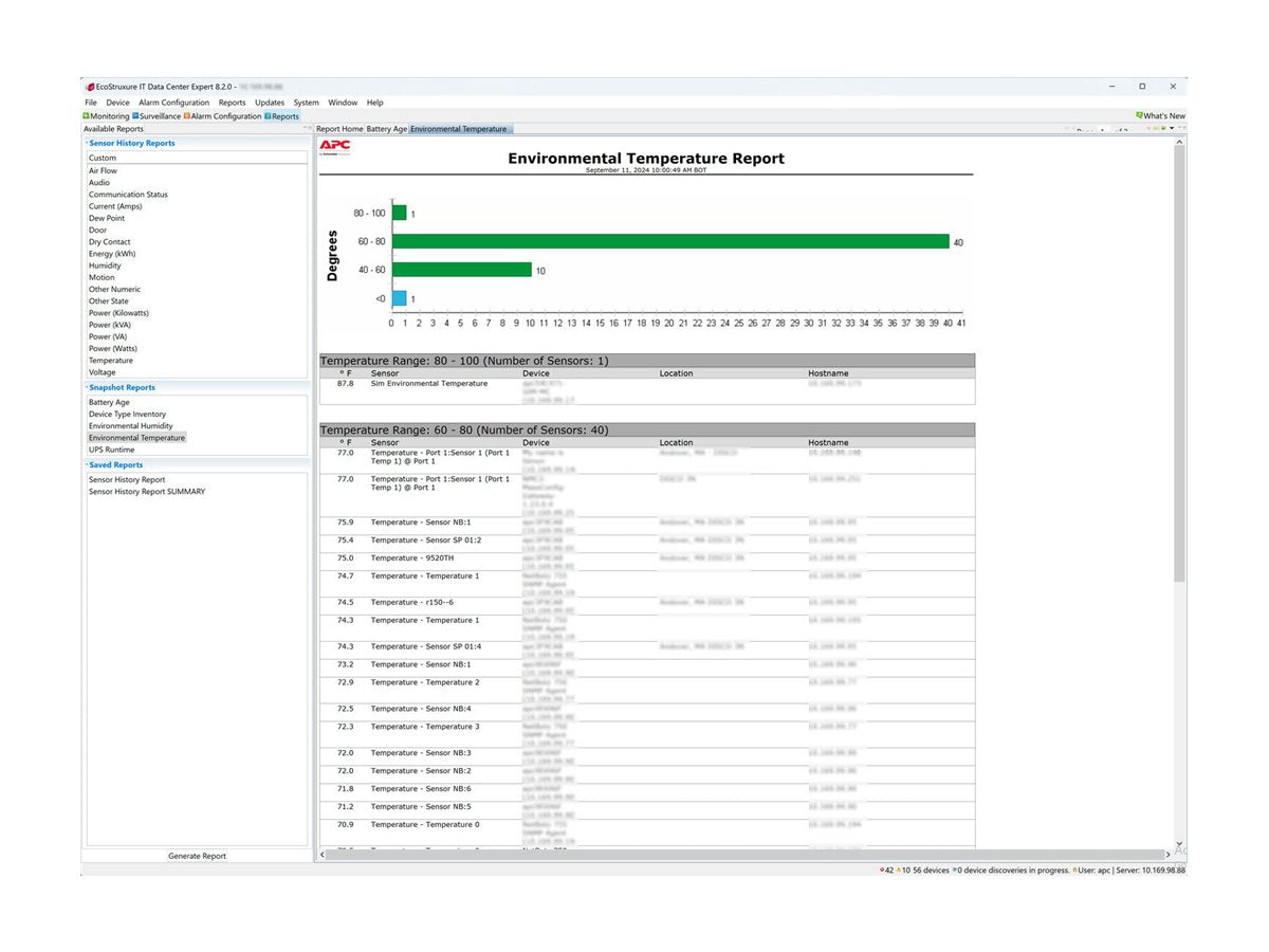 APC EcoStruxure IT Data Center Expert 1 Year Digital Subscription