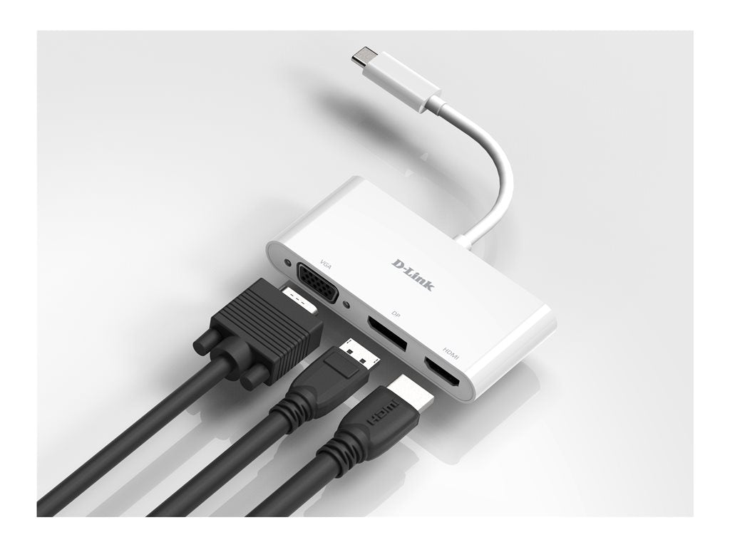 D-LINK D-LINK USB-C 3-en-1 Adapter