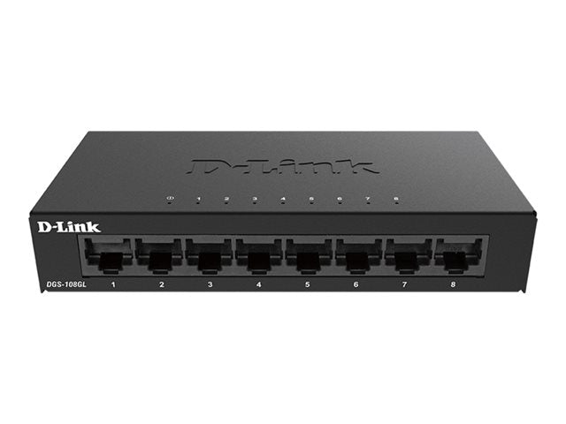 D-LINK 8-Port Layer2 Gigabit Light Switch without IGMP
