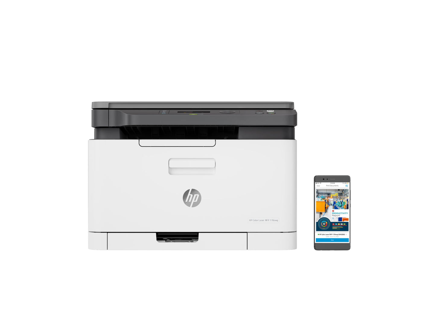 HP INC. HP Color Laser MFP 178nw MFP colour laser A4 210x297mm A4 18ppmcopy 18ppmprint 150 sheets USB 2.0 LAN Wi-Fi