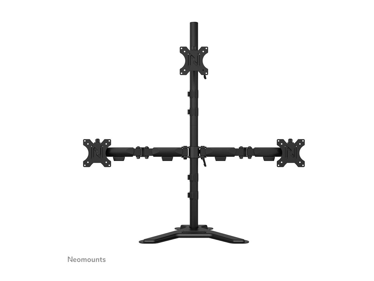 NEOMOUNTS NERO Triple monitor stand 10-32p