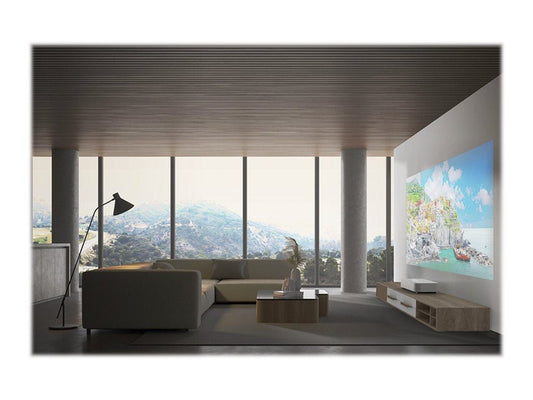 EPSON EPSON EH-LS800W Projecteur Laser UST-4K PRO-UHD Home Cinema- 16: 9- 4000 lumens-2 500.000: 1- 3x HDMI - Android TV™ Bluetooth- Blanc