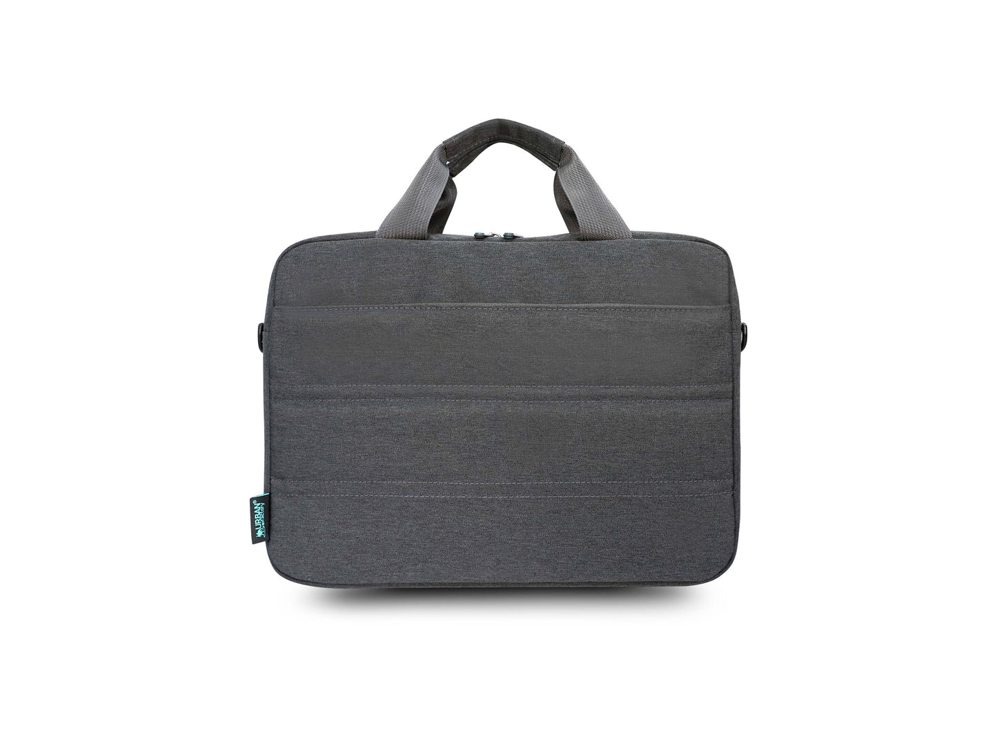 URBAN FACTORY URBAN FACTORY Toploading bag made of recycled Nylon r-PET Reinforced notebook compartment Flat front pocket with zip Back patch