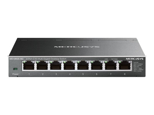 TP-LINK MERCUSYS ETHERNET SWITCHES 8X 2.5GBPS LAN PORTS