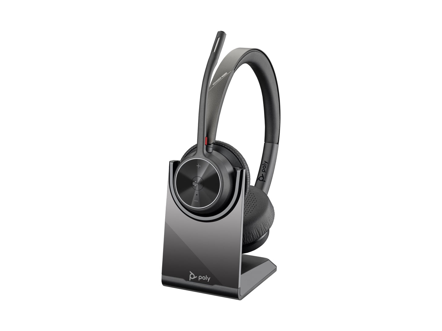 POLY HP Poly Voyager 4320 Microsoft Teams Certified Headset +BT700 dongle +Charging Stand