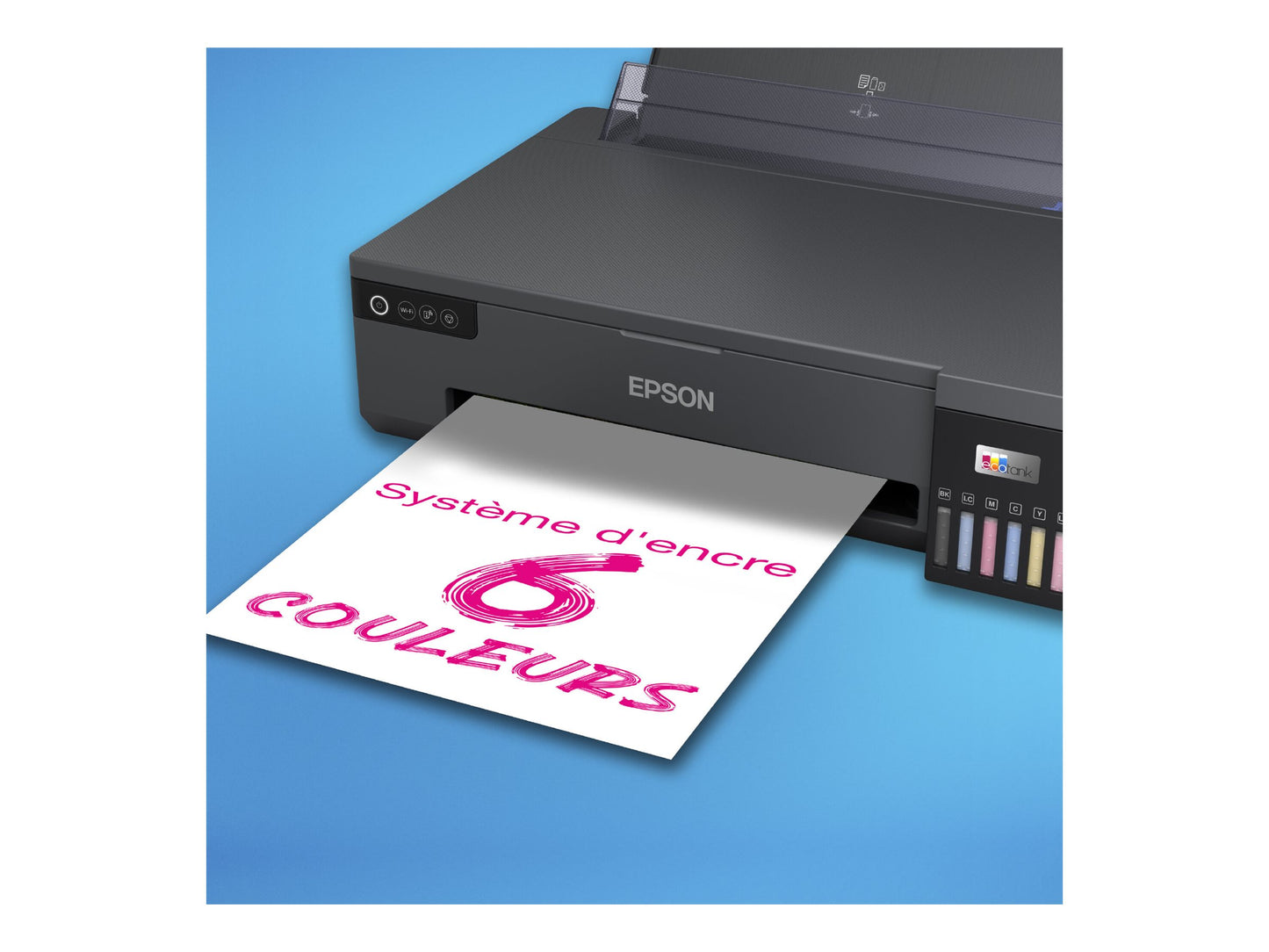 EPSON EcoTank ET-18100 Printer colour ink-jet refillable A3 5760x1440dpi 8ppm mono/8ppm colour capacity 80 sheets USB Wi-Fi