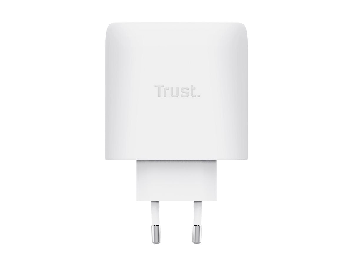 TRUST TRUST Alimentation universelle MAXO USB-C 65 watts GAN Apple PC 1 port + câble blanc