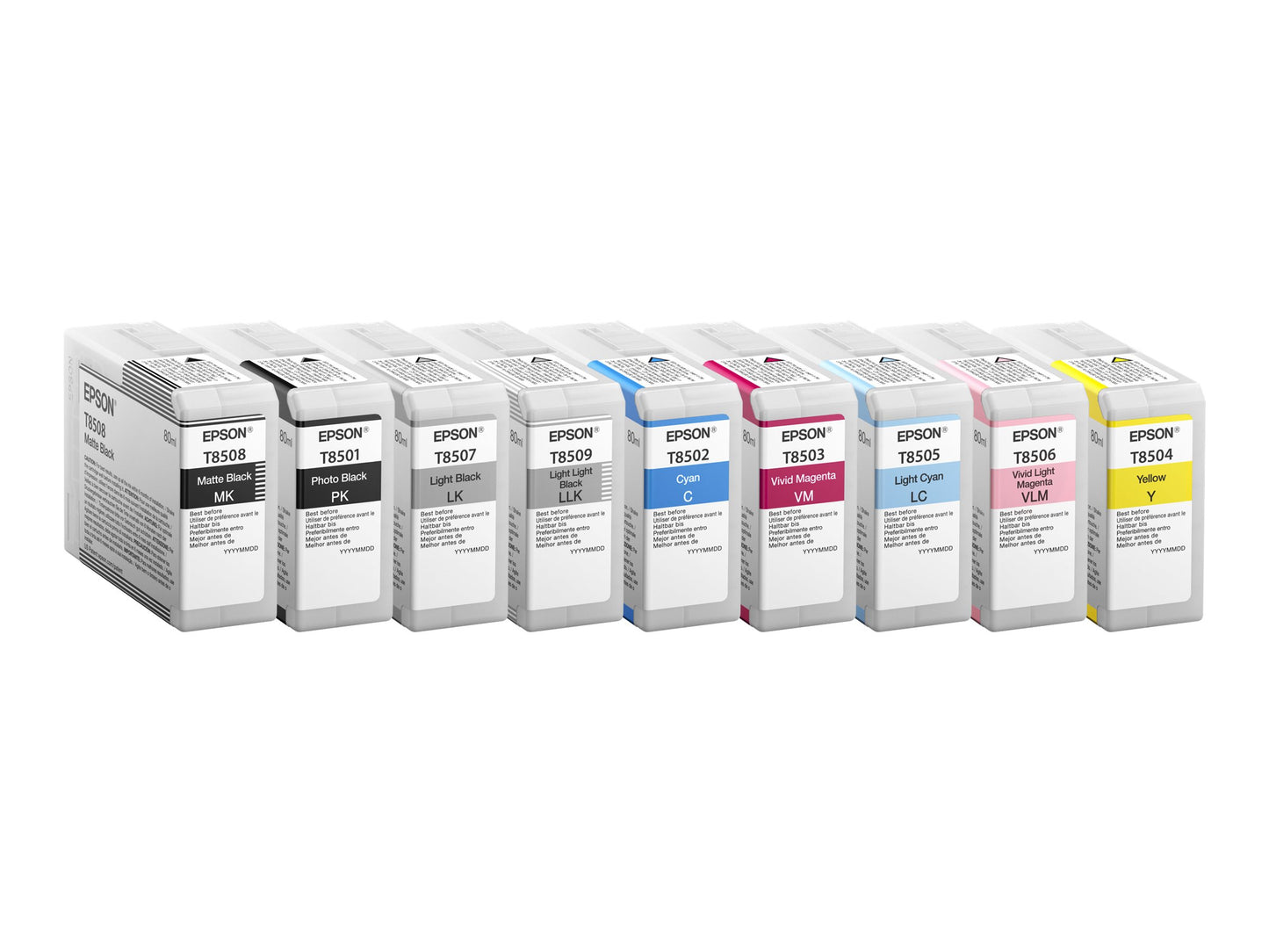 EPSON 5LB Singlepack Photo Black T850100 UltraChrome HD ink 80ml