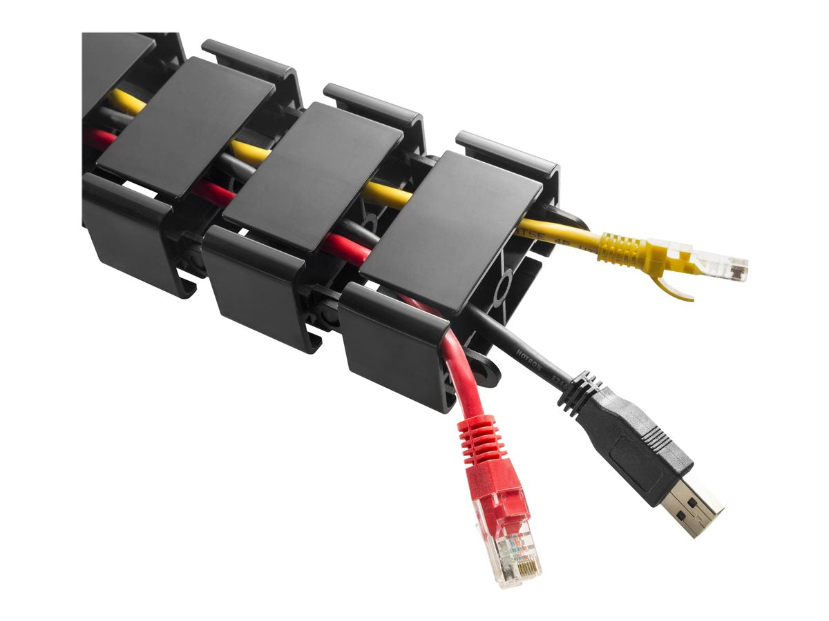T'NB TNB ERGO Line Hinged Cable Guide With Metal Base Optimal Management Of Office Cables Cable Guide With Detachable Spine