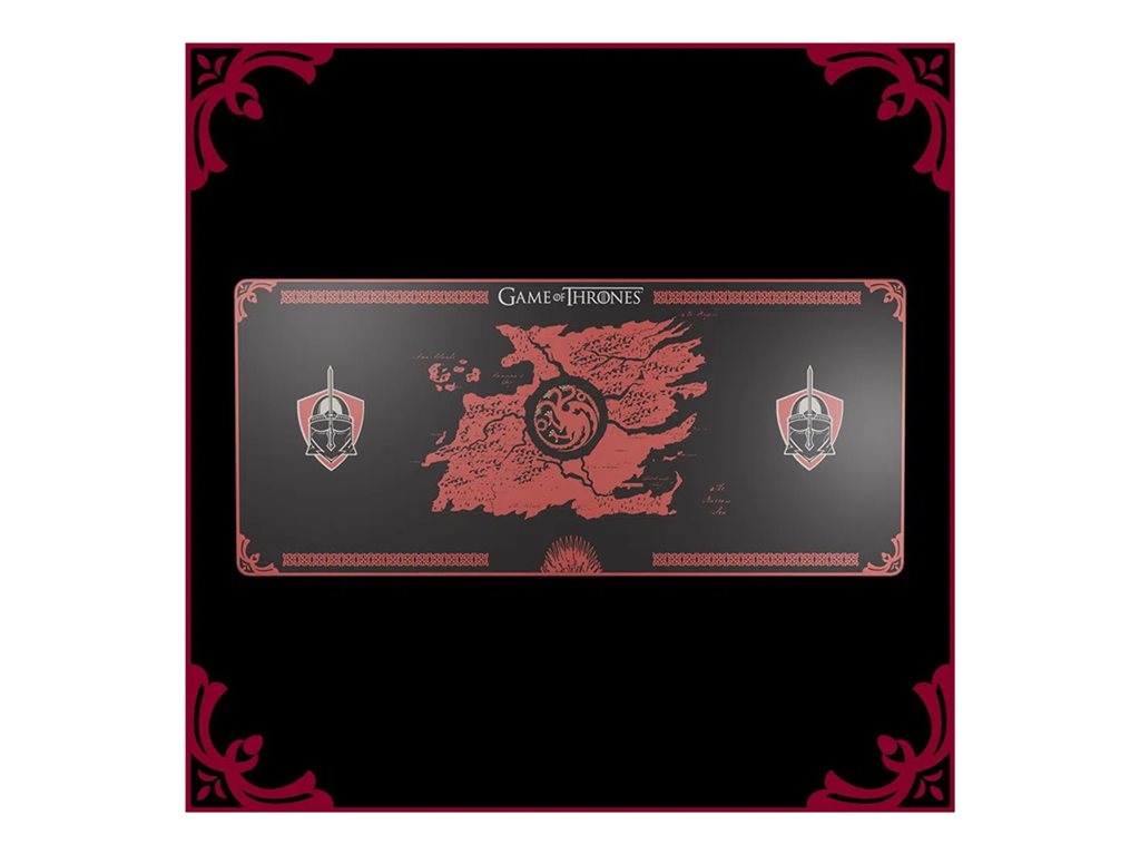 LEXIP LEXIP X GAME OF THRONES RED Lights XXL Mousepad
