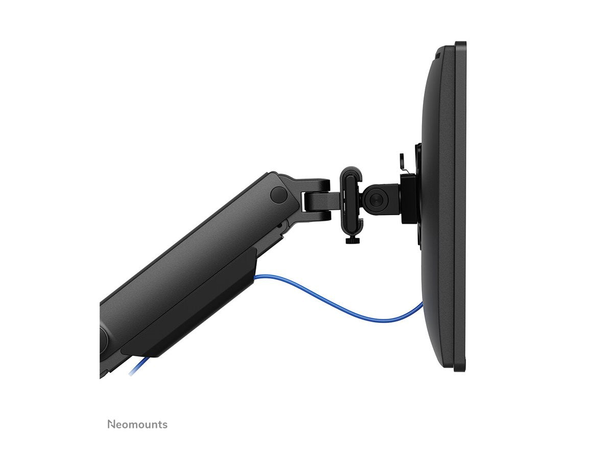 NEOMOUNTS DS65S-950BL2 Support décran à fixer 24-34p - ressort à gaz - Topfix - multiréglable - arrêt 180