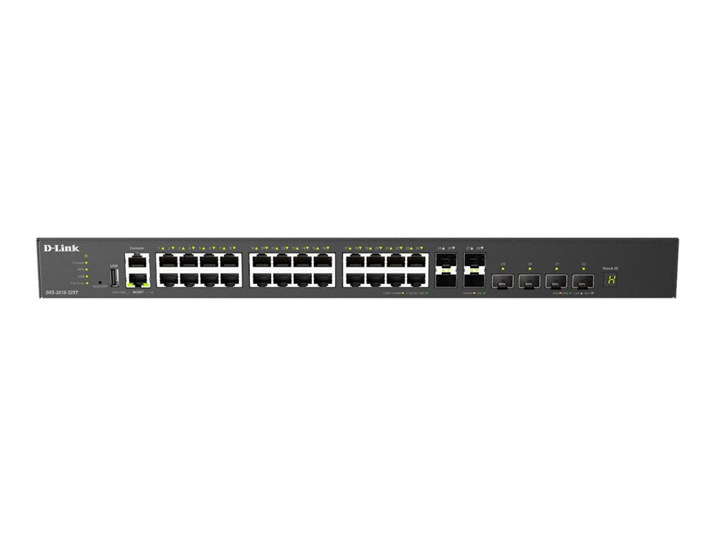 D-LINK Top of Rack 10 Gigabit Layer 3 Stackable Managed Switch 32 port