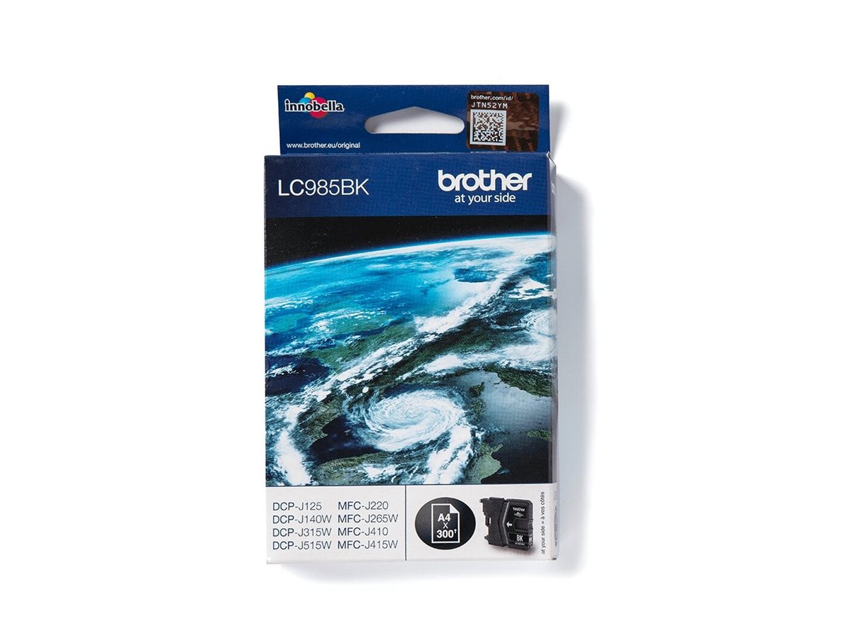 BROTHER LC-985 cartouche d encre noir capacité standard 300 pages pack de 1