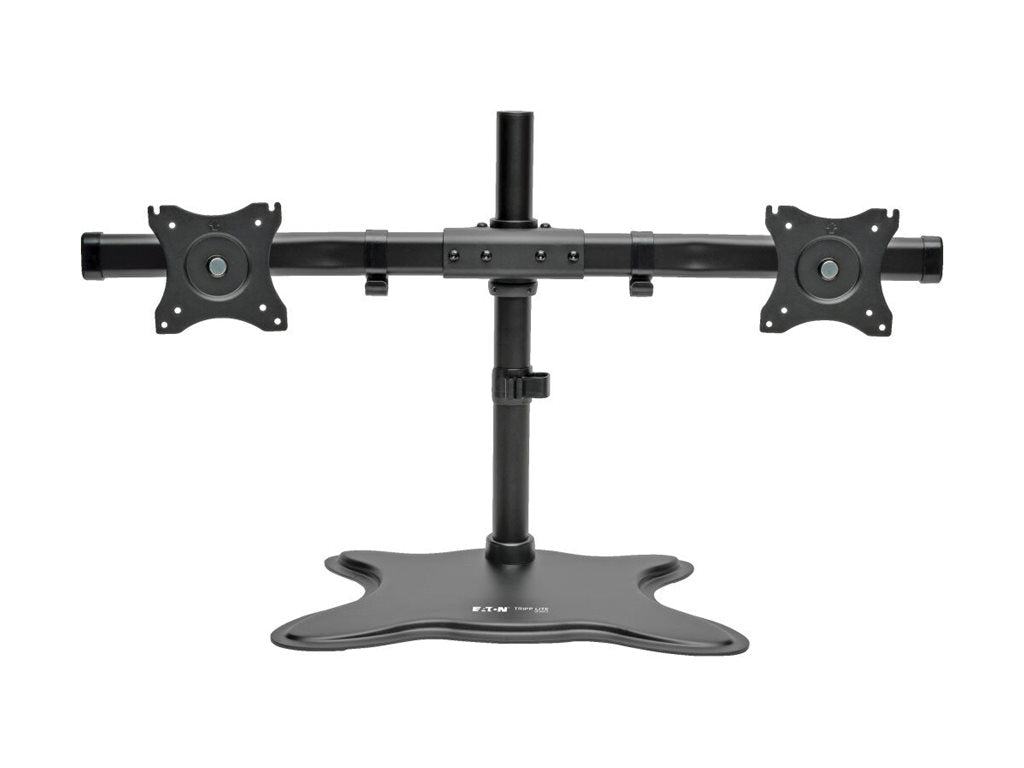 EATON TRIPPLITE Dual-Monitor TV Desktop Display Mount Stand Full Motion 13- 27inch Flat Screen Displays Stand full-motion