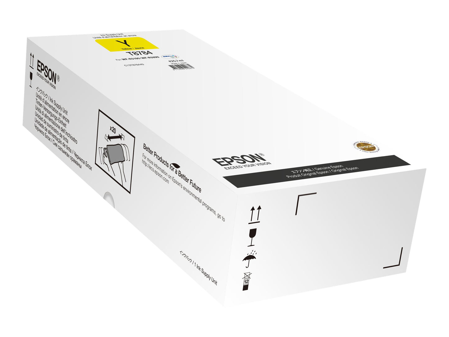 EPSON 1LB WorkForce Pro WF-R5xxx series Yellow XXL Ink Supply Unit