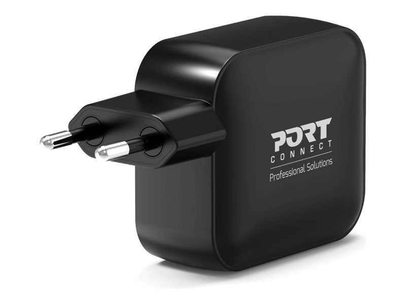 PORT DESIGNS PORT DESIGNS Wall Charger Type C PD 100W GaN +  CtoC Cable 2 M - US/UK