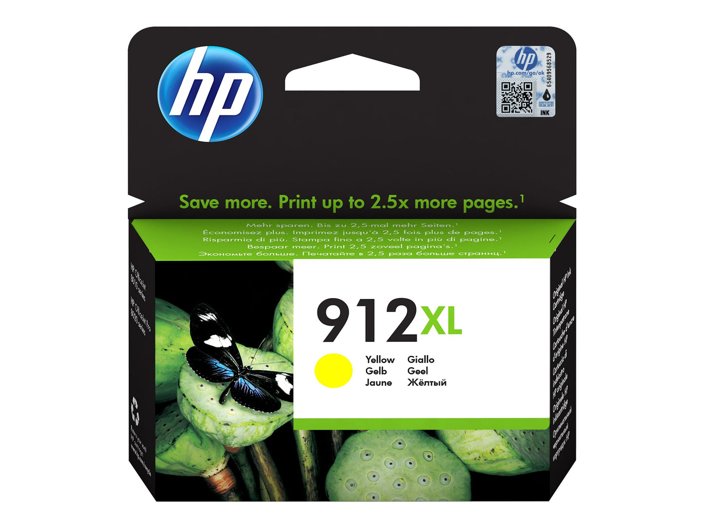 HP INC. HP 912XL High Yield Yellow Ink