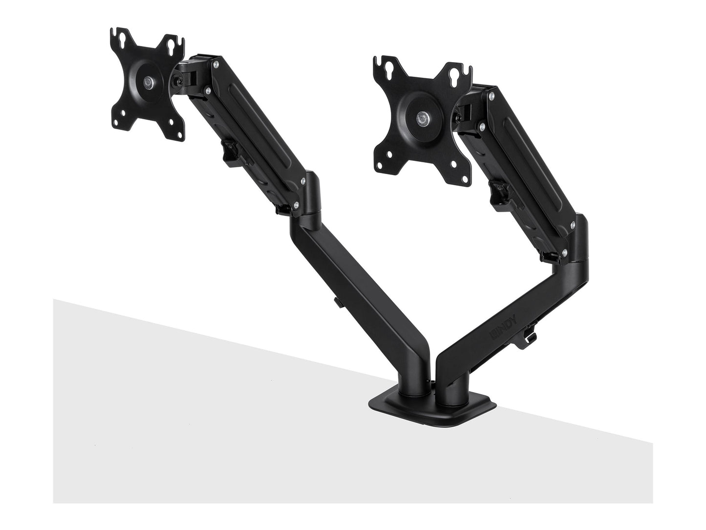 LINDY Dual Mount Desktop Gas Spring Arm - Black