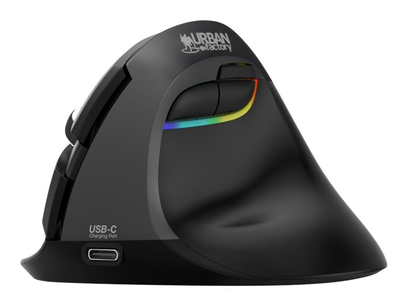URBAN FACTORY URBAN FACTORY ERGO PRO SOURIS SANS FIL 2.4GHZ ERGONOMIQUE VERTICALE POUR DROITIER
