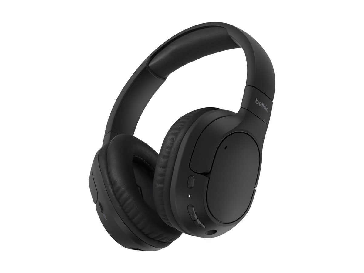 BELKIN SOUNDFORM SURROUND WIRELESS HEADPHONES BLACK