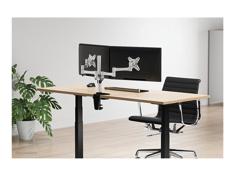 NEOMOUNTS FPMA-D1330DSILVER Support décran à fixer 10-27p