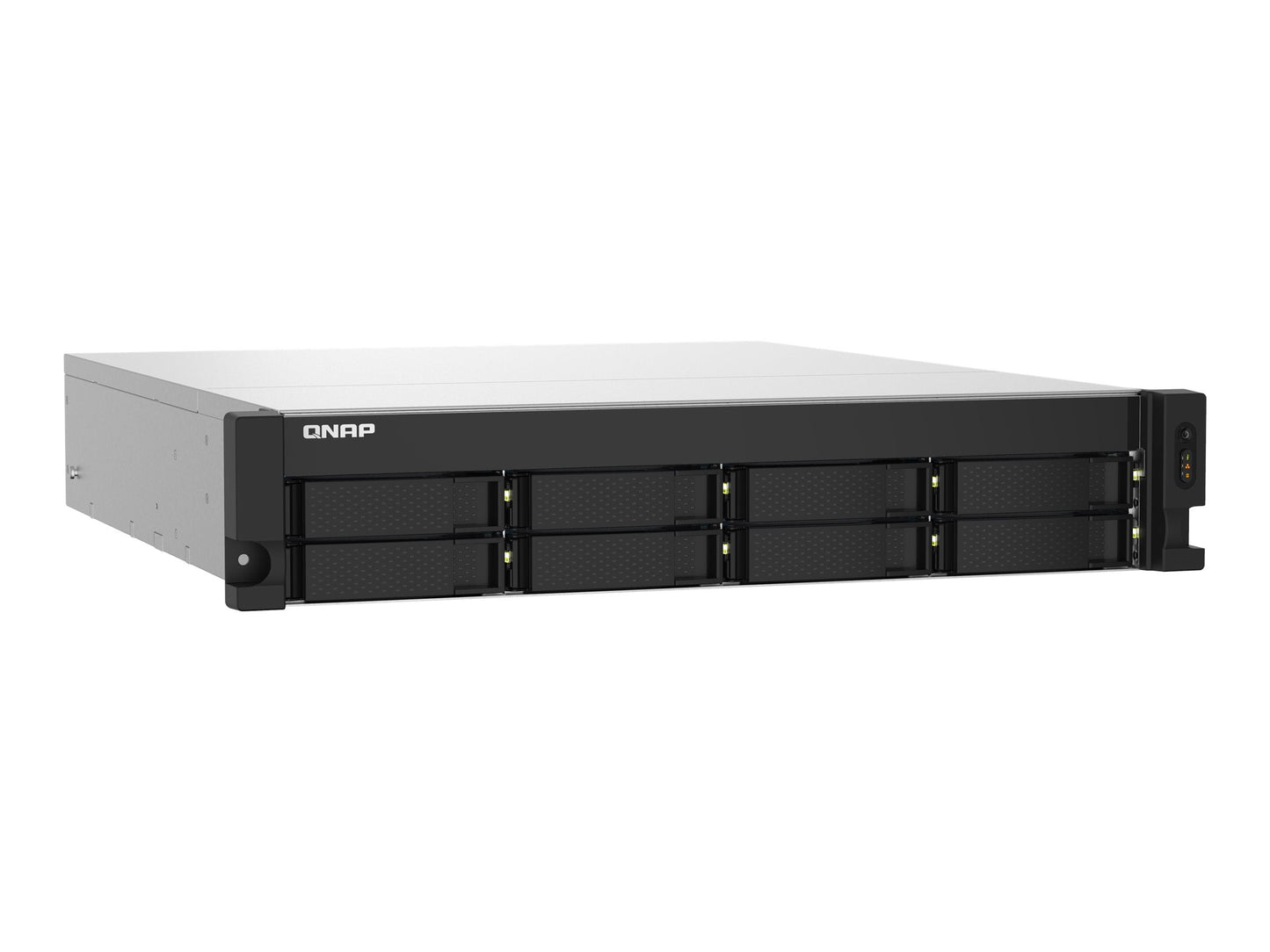 QNAP SYSTEMS QNAP TS-832PXU-4G 8-Bay AL324 quad-core 1.7GHz rackmount NAS with 250W PSU 4Go DDR4 UDIMM RAM SATA 6Gb/s