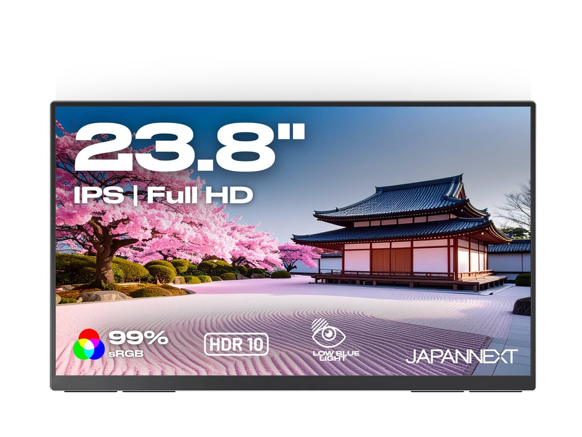 JAPANNEXT JAPANNEXT JN-MD-IPS238F-C6 - Ecran 23.8p 1920x1080 FHD 100Hz - IPS - 250 cd/m2 - 1000:1 - HDR - HDMI - USB-C charge 65W
