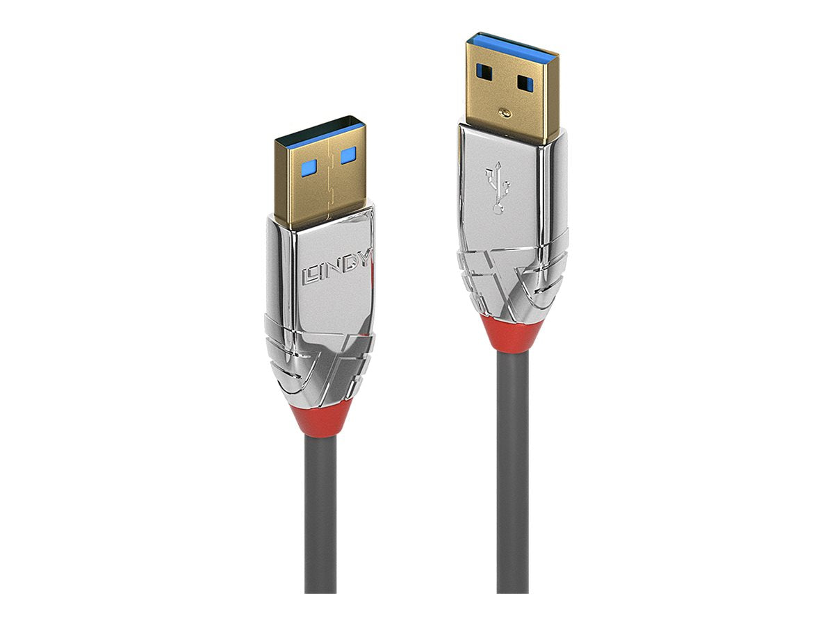 LINDY 3m USB 3.0 Type A/A Male/Male Cable Cromo Line 5Gbit/s