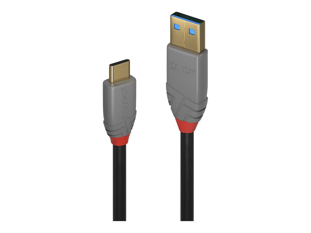 LINDY Câble USB 3.1 type C A 5A Anthra Line 1m