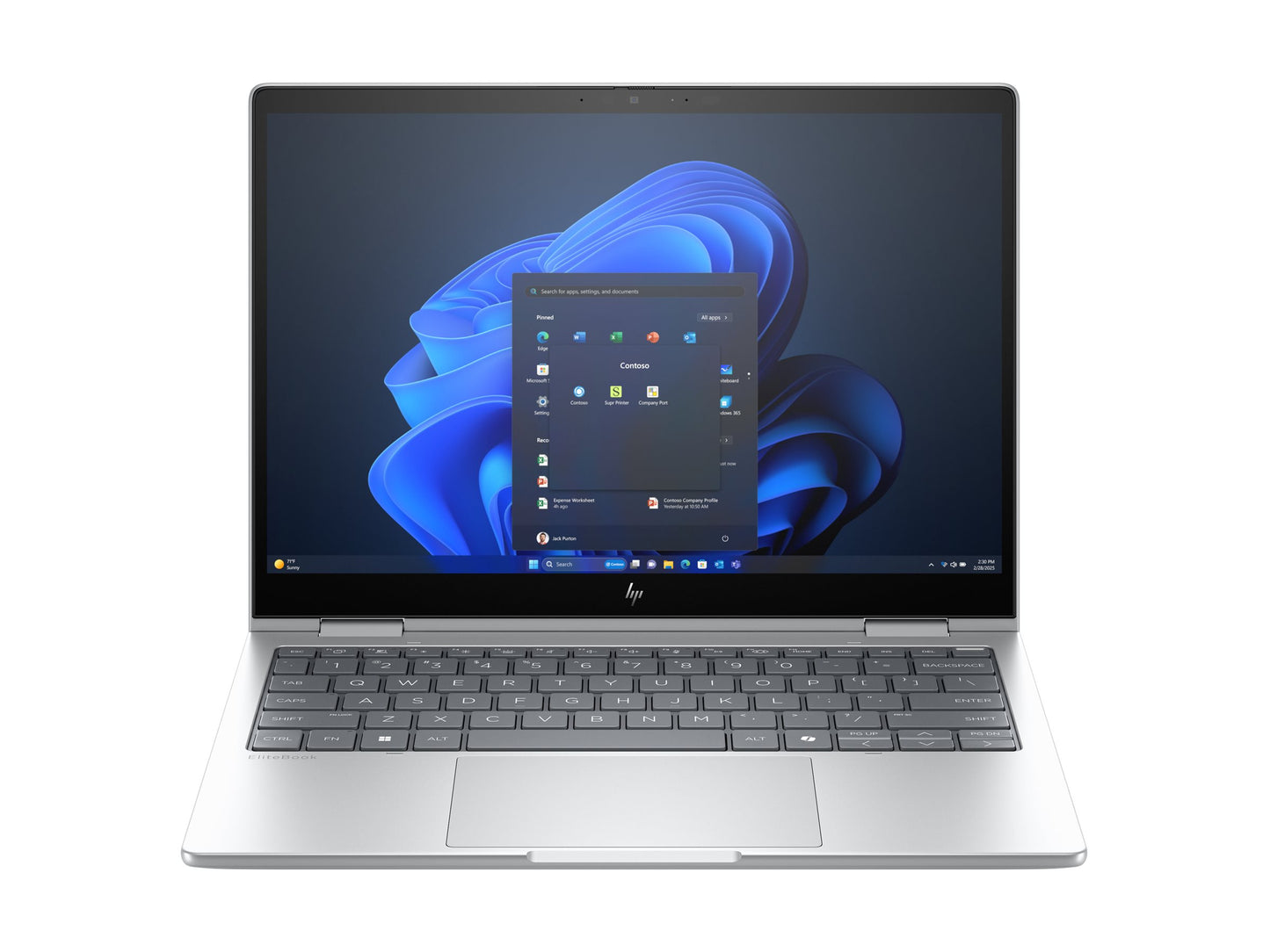 HP INC. HP EliteBook 8 G1i Flip IA Nouvelle génération Intel Core Ultra 7 255U 13.3p WUXGA 32Go 1To SSD UMA W11P Copilot + PC
