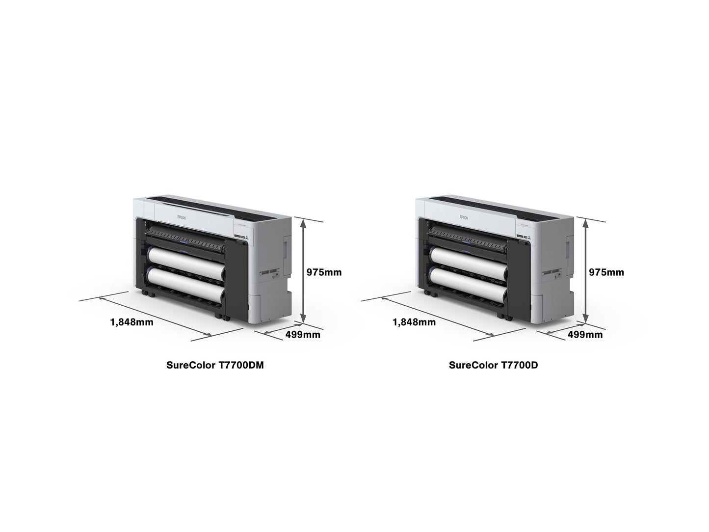 EPSON SureColor-T7700DM Duo Roll Multi-function Printer