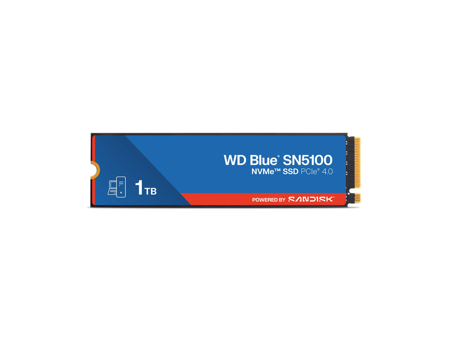 SANDISK WD Disque SSD Blue SN5100 NVMe 1To POWERED BY SANDISK
