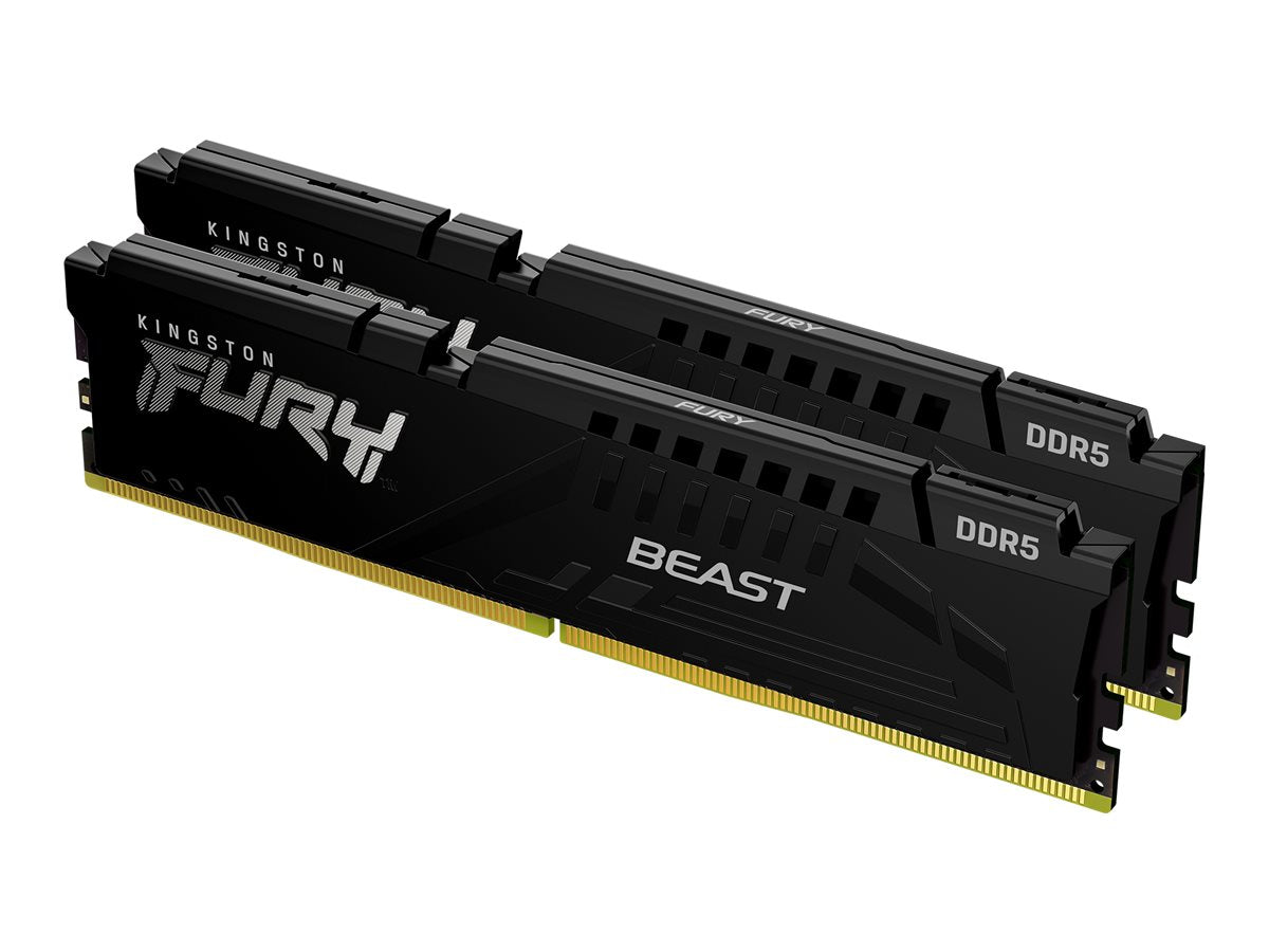 KINGSTON 64Go 6000MT/s DDR5 CL30 DIMM Kit of 2 FURY Beast Black EXPO