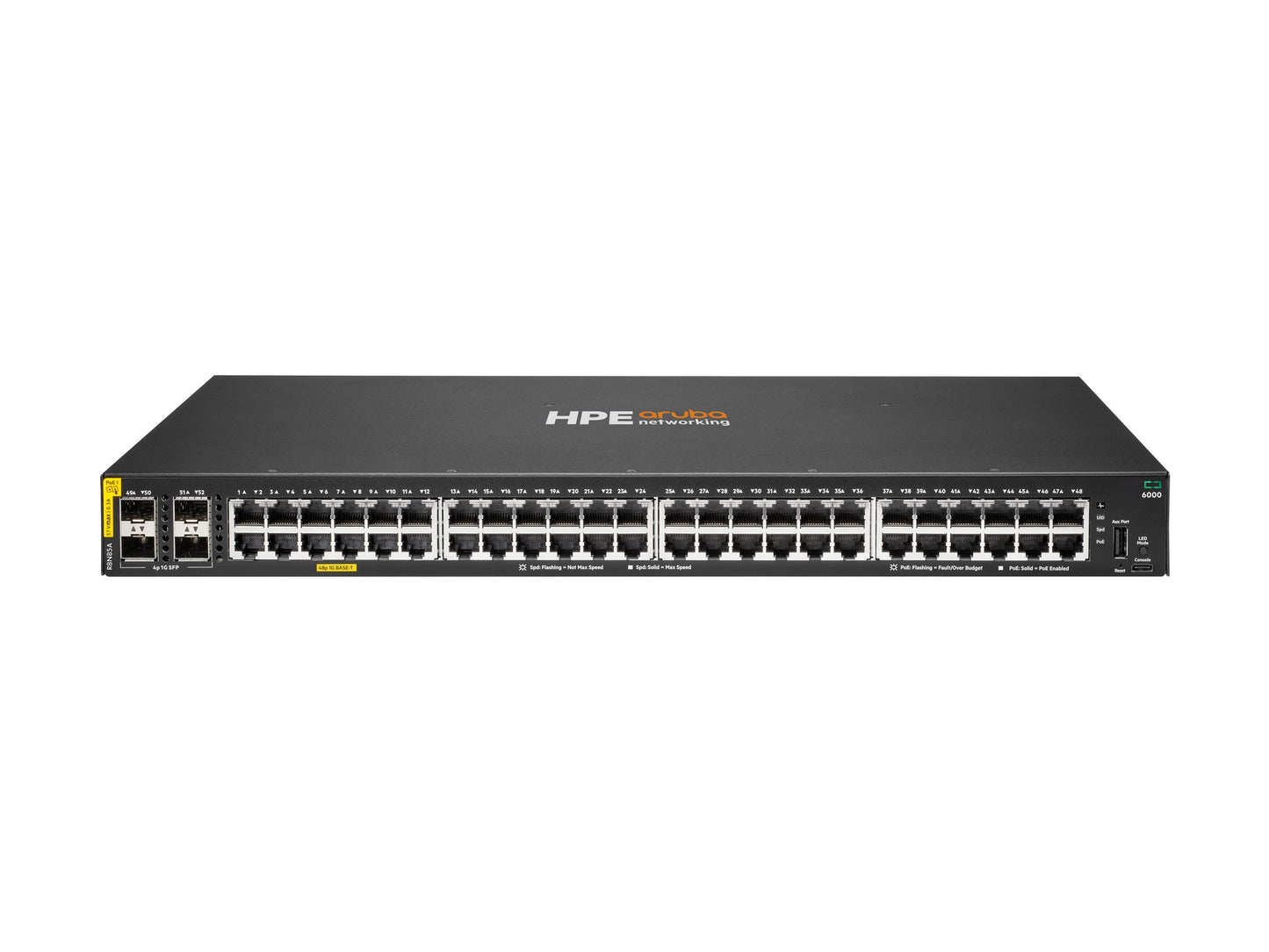 HPE Aruba 6000 48G CL4 4SFP Switch Europe - English localization