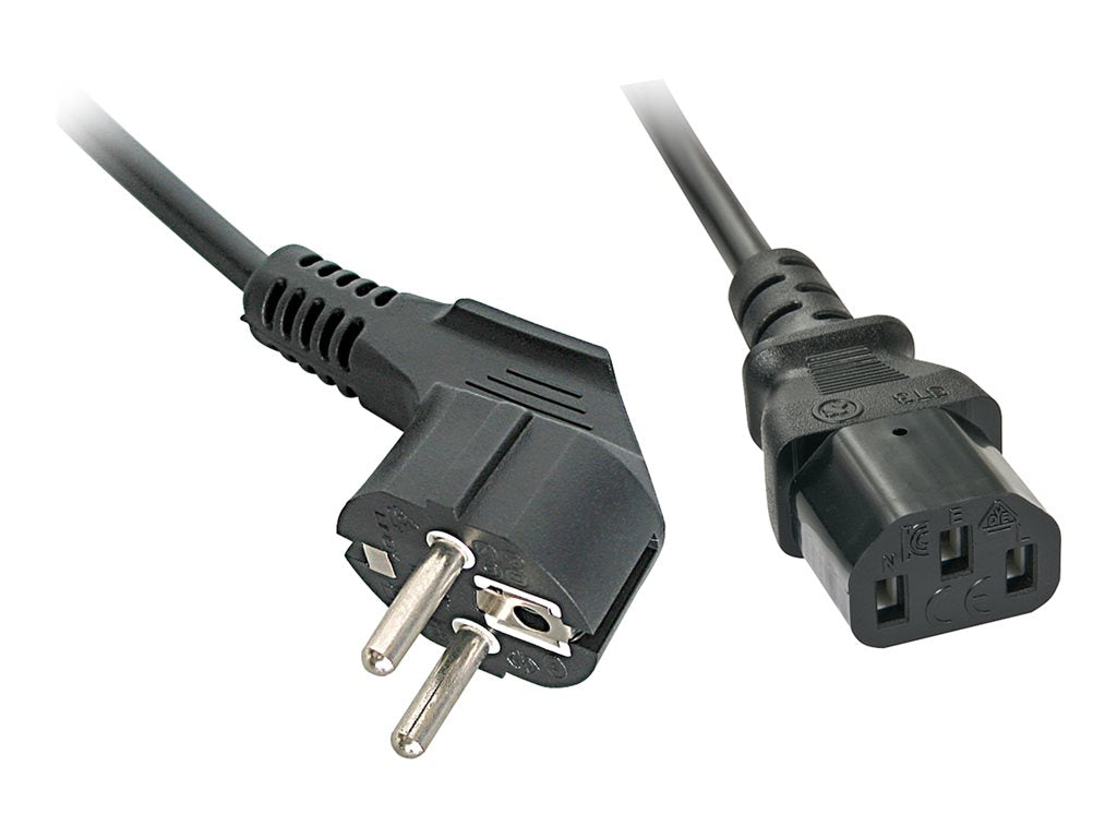 LINDY 3m IEC-Power Cable Schuko to C13