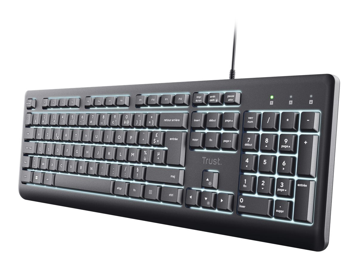 TRUST Clavier filaire PRIMO rétro-éclairé