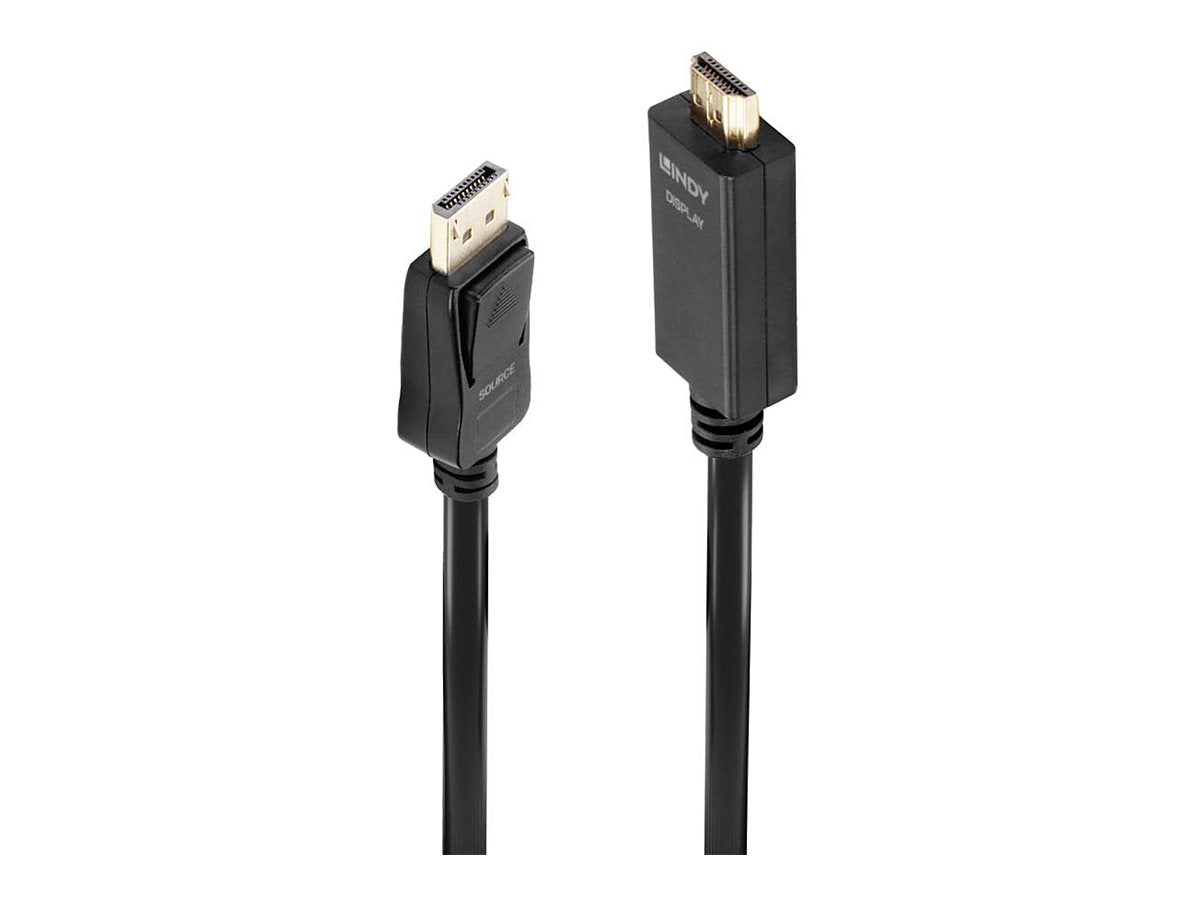 LINDY Câble DisplayPort vers HDMI 4K30 DP:passif 1m