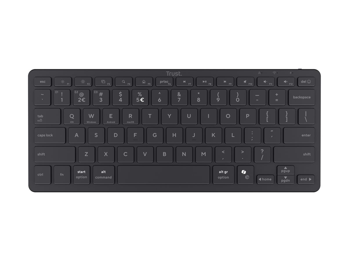 TRUST Clavier sans fil NADO II noir
