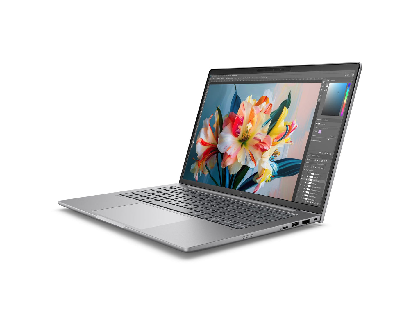 HP ZBook 8 G1i Intel Core Ultra 7 255H 14p WUXGA 16Go 1To Intel Arc 140T W11P 3/3/3