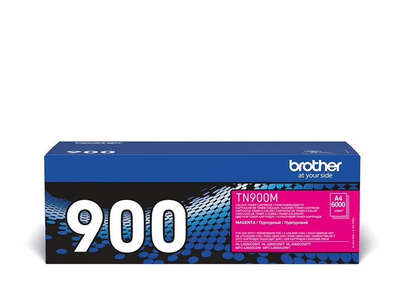 BROTHER TN-900M cartouche de toner magenta très haute capacité 6.000 pages pack de 1