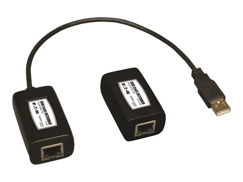 EATON TRIPPLITE 1-Port USB over Cat5/Cat6 Extender Transmitter and Receiver up to 150ft. 45.72m TAA