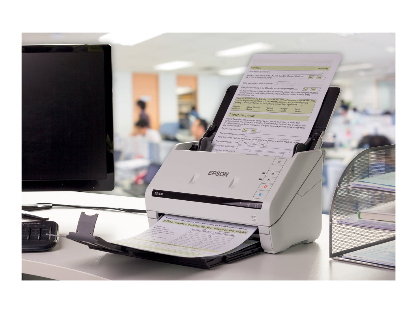 EPSON WorkForce DS-770II Scanner 45 ppm