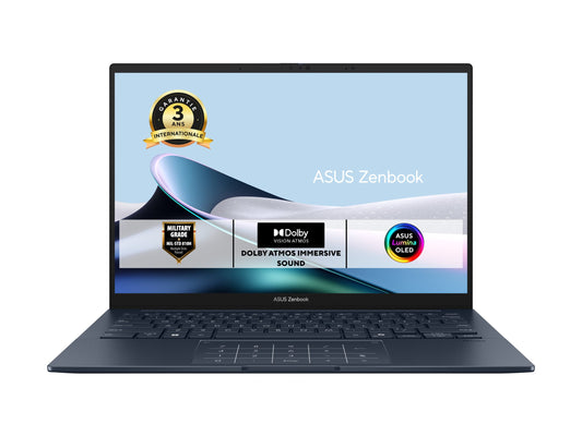 ASUS Zenbook UX3405CA-ZENBOOK-DISQD2X Intel Core Ultra 7 255H 14p WUXGA LPDDR5X 16Go 512Go SSD Intel Arc Graphics W11P 3YR PUR