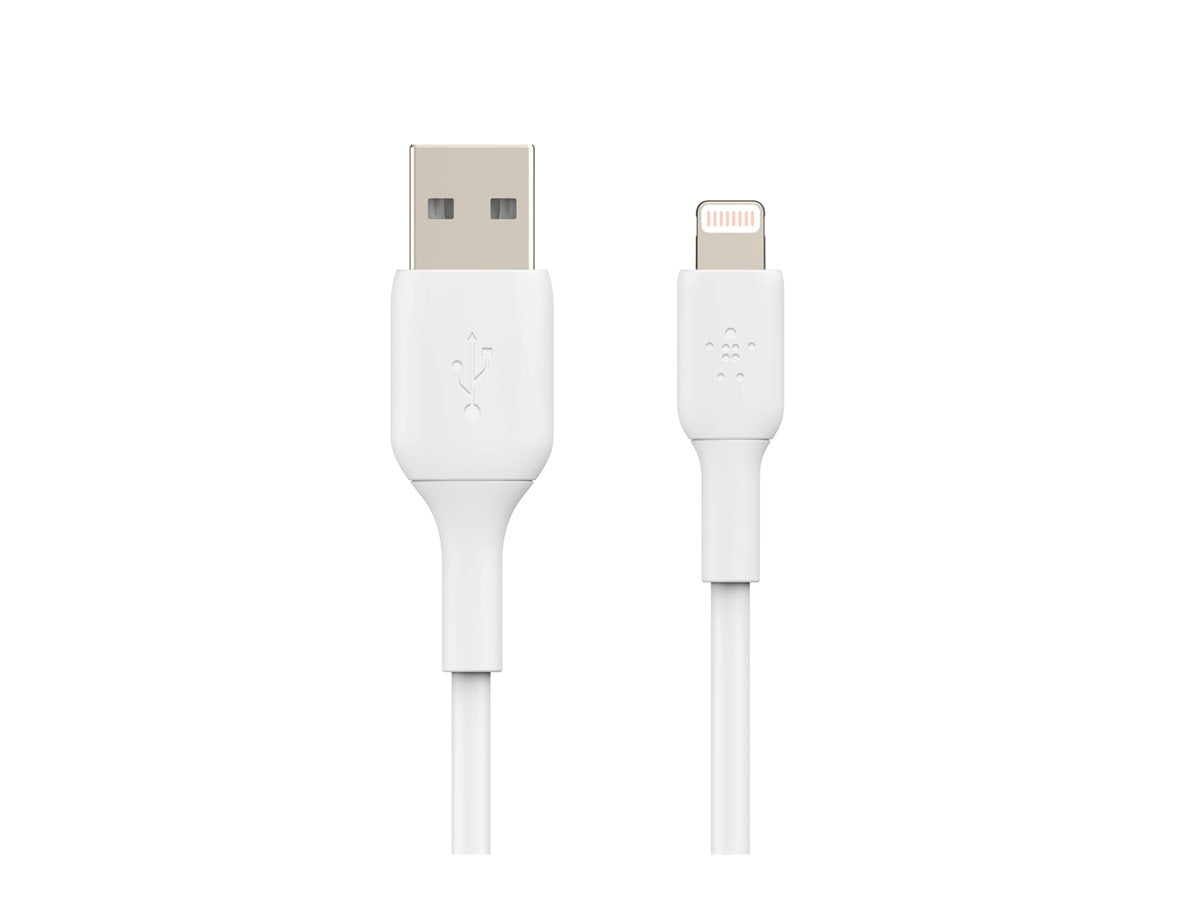BELKIN BOOST CHARGE USB-A to Lightning Cable PVC 3M White