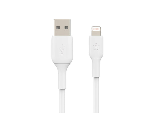 BELKIN BOOST CHARGE USB-A to Lightning Cable PVC 3M White