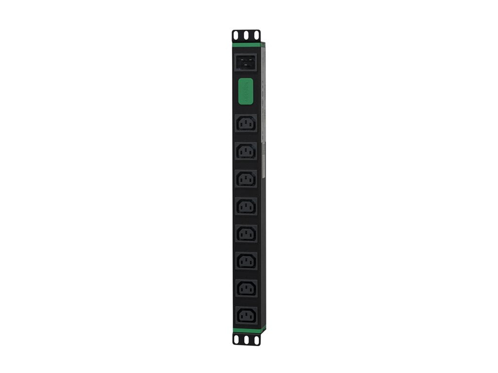 APC Easy Rack PDU Basic horizontal 1-phase 3.7 kW 230 V 16 A 8 x C13 sockets IEC60320 C20 input