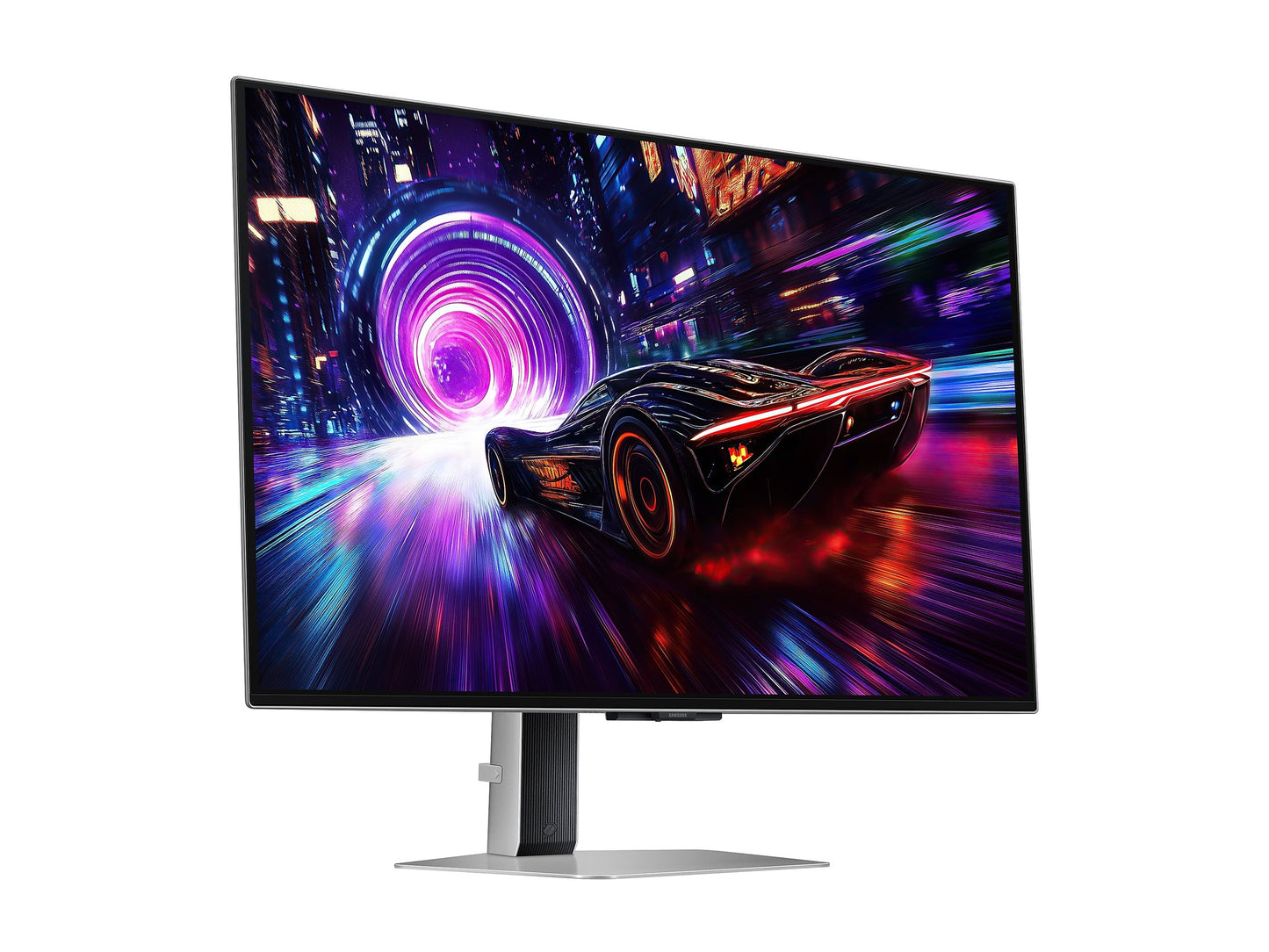 SAMSUNG ODYSSEY QD -OLED G81SF - Ecran gaming- 32''- UHD 4K- 240 Htz- 0,03 ms -Glare Free - HDR400 -2xHDMI- DP - 3xUSB Pivot