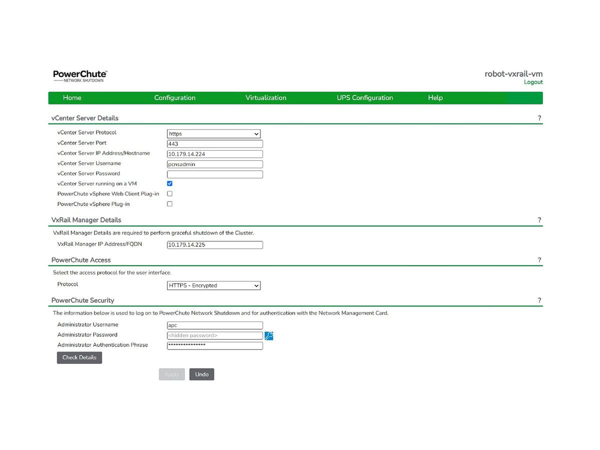 APC Digital license PowerChute Network Shutdown for Virtualization and HCI 3 year license
